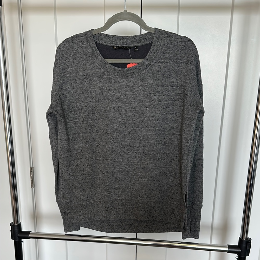 Athleta Charcoal Gray Sweatshirt